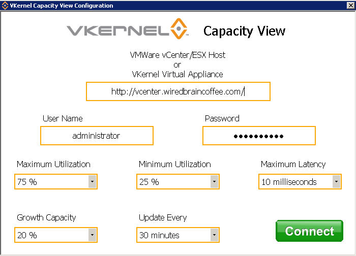 vKernel Capacity View -1