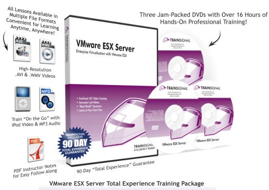David releases updated VMware ESX Server 3.5 video training course ...