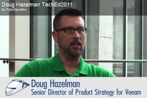 VIDEO: Interview with @VMDoug About @Veeam Supporting Hyper-V