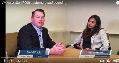 VMware vSAN – What’s Next in 2017? Interview with @PriyaShivakumar of @VMwarevSAN