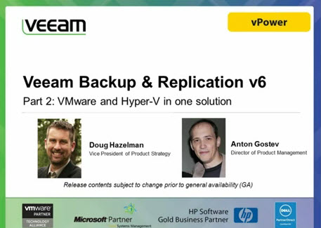 @Veeam Releases Backup & Replication 6 for Hyper-V and vSphere (by @davidmdavis)